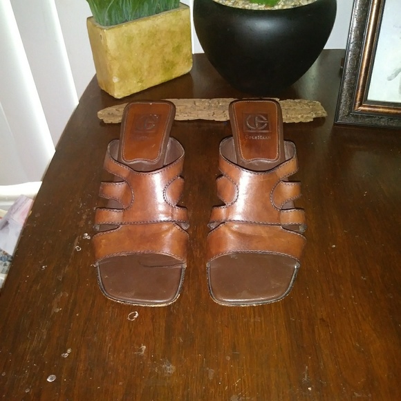 Cole Haan Slide On Brown - Picture 3 of 6